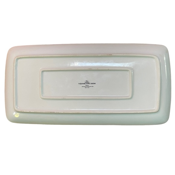 NWOT DISNEY NIGHTMARE BEFORE CHRISTMAS CERAMIC SERVING DISH - Picture 2 of 3